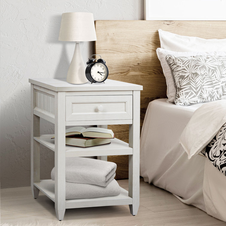 Winston Porter Justyse Manufactured Wood Nightstand Wayfair